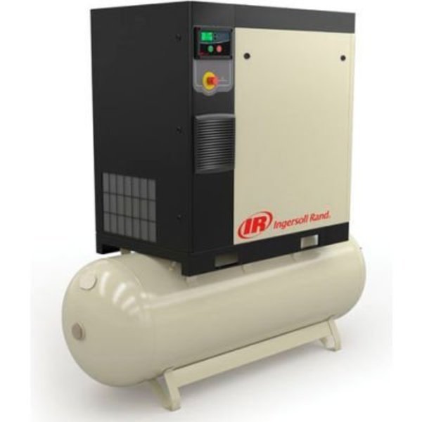 Ingersoll Rand R4i-145, 5 HP, Rotary Screw Comp, 120 Gal, Horiz., 145 PSI, 14.27 CFM, 3PH 230V, Ingersoll Rand Co, Mfr#: R4i-145 230/3 120